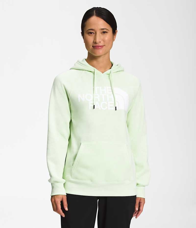 Sudadera con Capucha The North Face Half Dome Pullover Mujer Verde Menta | CHILE-GVTAL