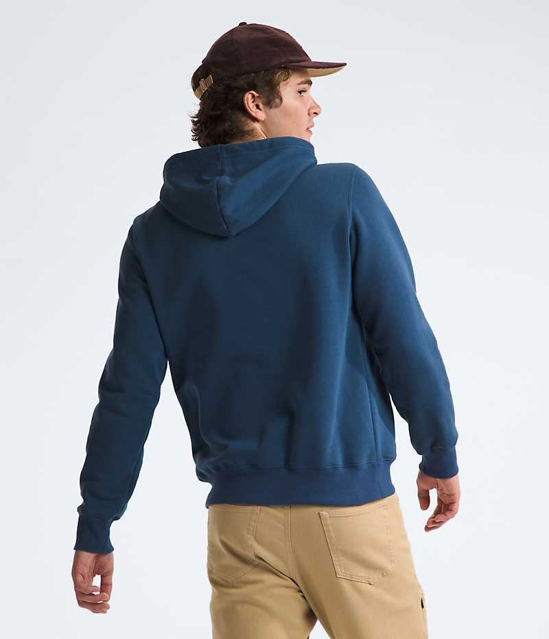 Sudadera con Capucha The North Face Half Dome Pullover Hombre Azules | CL-KNYOZ