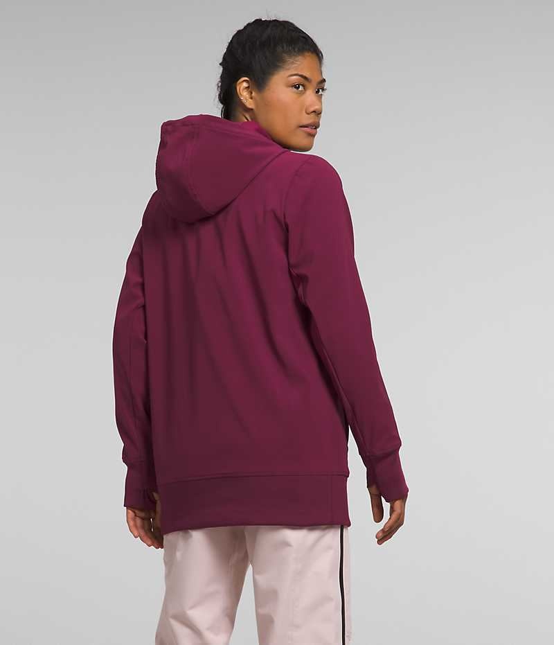 Sudadera con Capucha The North Face Tekno Pullover Mujer Fucsia | CHILE-JXBFG