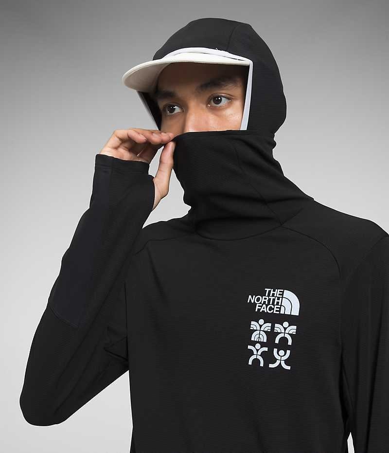 Sudadera con Capucha The North Face Trailwear Cerro Alto Hombre Negras | CHILE-XSEJL