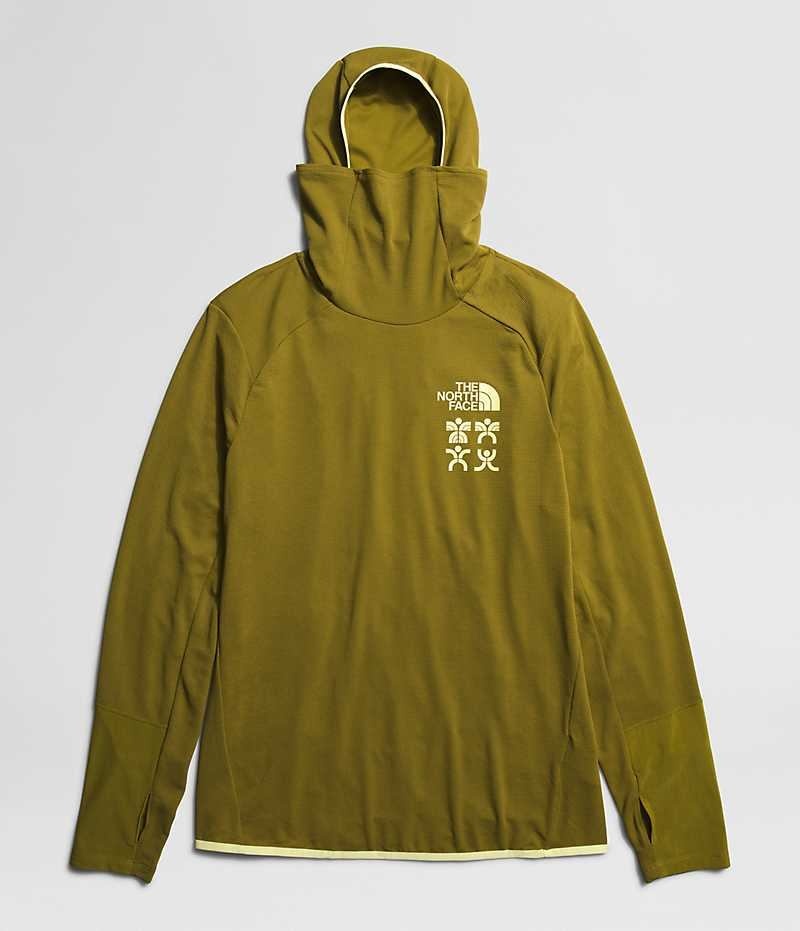 Sudadera con Capucha The North Face Trailwear Cerro Alto Hombre Verde Oliva | CL-WXQTG