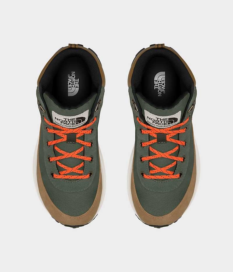 Zapatillas The North Face Back-To-Berkeley IV Hikers Niño Marrones | CL-XAYPB