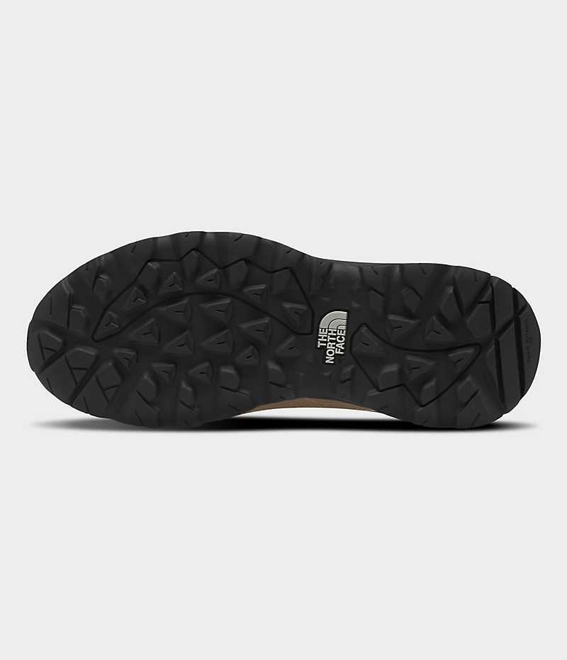 Zapatillas de Senderismo The North Face Hedgehog 3 Mid Impermeables Hombre Marrones Negras | CL-PJWMR